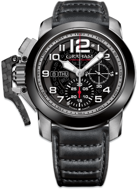 GRAHAM LONDON 2CCAC.B33A Chronofighter Steel Target replica watch